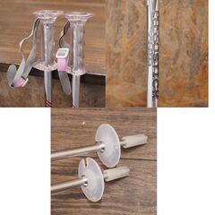 スワロー カービングスキー ROTACION 4A ロタシオン 156cm ビンディング LOOK XPRESS 10・ストック 115cm 付きの画像