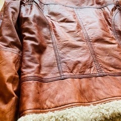 【未使用】ZARA 本革 レザージャケットの画像