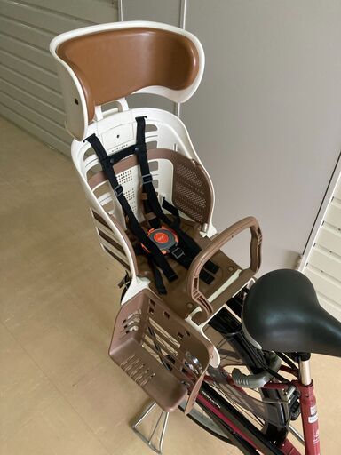 丸石サイクル　子供２乗せ自転車　中古　防犯登録込み