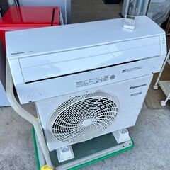 【動作保証あり】Panasonic 2018年 2.2kw 6畳用 冷暖房ルームエアコン CS-227CF【管理KR415】