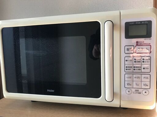 【値下げ】オーブンレンジ　Haier ハイアール  JM-V16B 2014年式【中古】