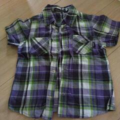 子ども　チェックシャツの画像