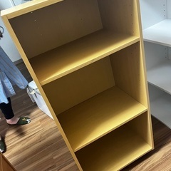 新品　カラーボックス　キャスター付き