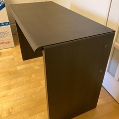 大塚家具パソコンデスク　ダークブラウン