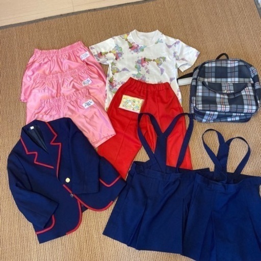 藤木認定こども園　制服、リュック　女の子