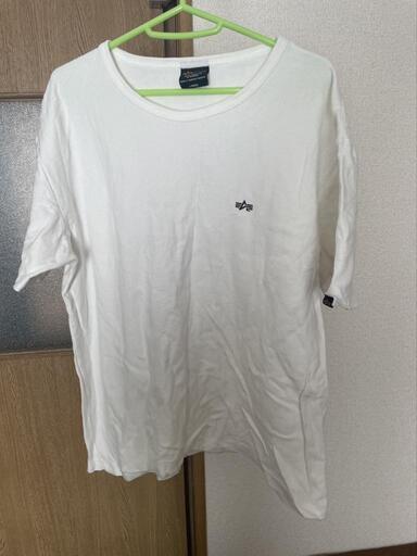 アルファインダストリーズ Tシャツ ブラッドチットバックプリント半袖Tシャツ