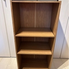 【決まりました】3段 カラーボックス　あげますの画像