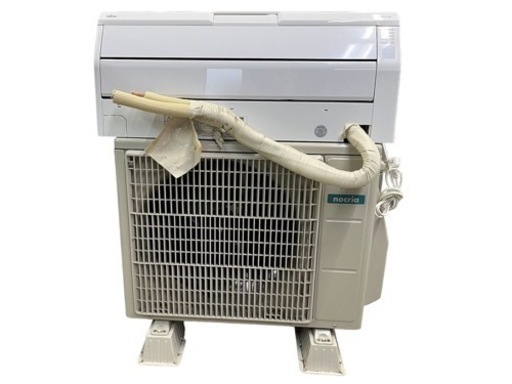 NO.978【2021年製】FUJITSU ルームエアコン AS-R221L-W 一部破損あり