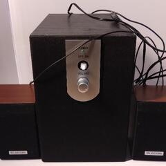 お話中、スピーカー差し上げます（無料）音出ます。ELECOM