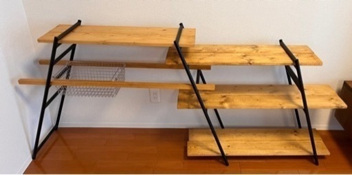 【値下げ】テキーラキッチンレッグ　DIY天板、角棒セット