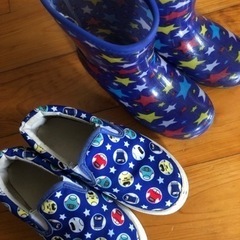 18㎝　靴＆レインシューズ