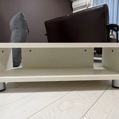 美品　白いテレビ台
