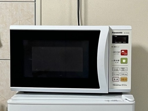 お話中　panasonic 電子レンジ