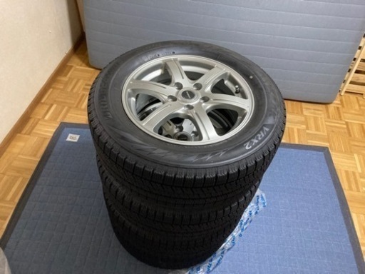 【売約済】スタッドレス＋ホイール4本セット　ブリヂストン　VRX2
