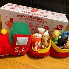 アンパンマン　SLマン　10体指人形