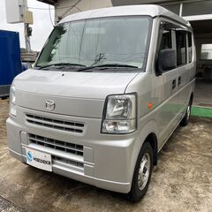 管轄内35万円込　車検令和8年1月までスクラムバン5MT車　キー...