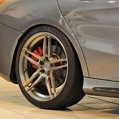 アメ鍛ホイール販売します！ ADV.1　鍛造1ピース８J19インチ  ベンツの画像