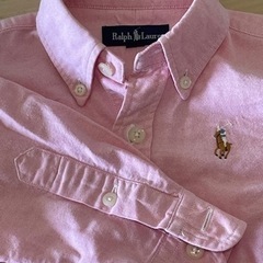 【RALPH LAUREN/ラルフローレン】長袖ボタンダウンシャツ　100の画像