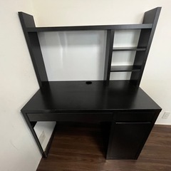 MICKE IKEA ミッケ　子供用　勉強机　棚　セット　黒