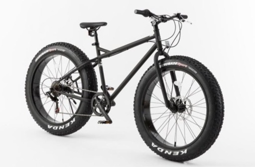 ファットバイク 6段変速 26インチ