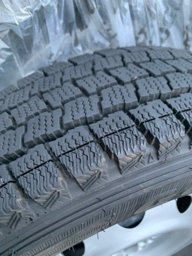 ★バリ山 令和5年1月〜3月のみ使用 軽トラ 145R12 ホイール&スタッドレス