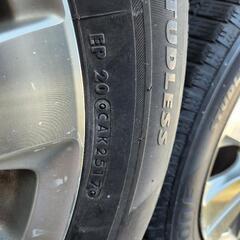 スタッドレスタイヤ付き純正ホイール 4本　ステップワゴン　RK　シルバー×ポリッシュ　16インチ 6J　+50　114.3　5穴　205/60 r16 vrx2の画像