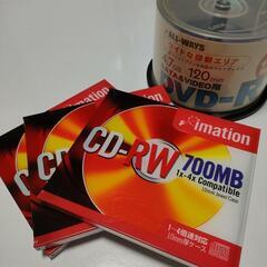 【お話中】DVD-R 21枚 ＆ CD-RW 3枚