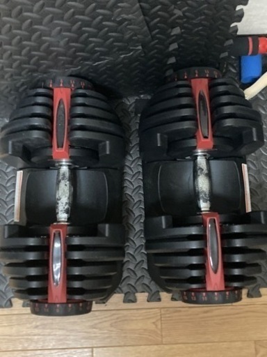 可変式ダンベル40キロ✖︎2、インクラインベンチ