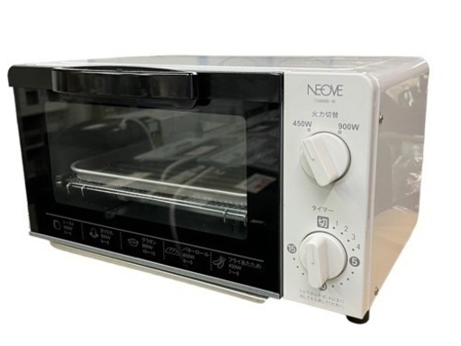 NO.980【2020年製】NEOVE オーブントースター TNM8B-W