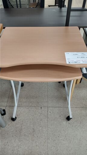 ★ジモティ割あり★  パソコン机 ベージュ H73×D50×W60 クリーニング済み TJ2254