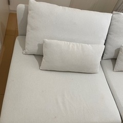 美品　IKEA ソーデルハムン　3人掛け　フィーンスタホワイトの画像