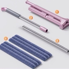 新品💛幅42cm  モップ　床をふく  棒ぞうきん新品の画像