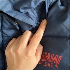 超美品 JENNI ジェニィ  ダウンコート フード付き 2way ロングダウンの画像