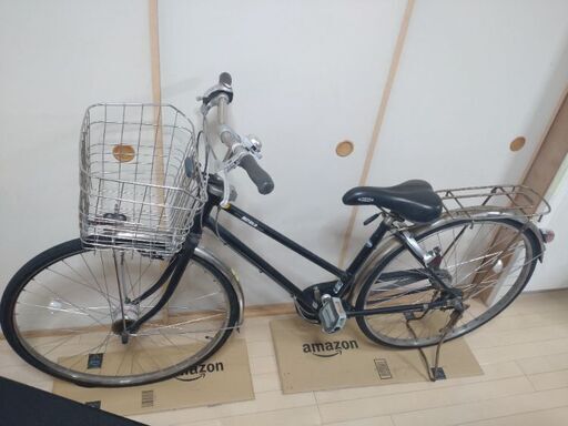 ミヤタ　BAAマーク付 自転車  27インチ 黒  ジャンク品