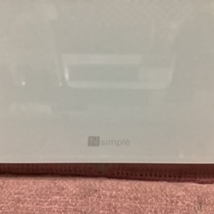 【リサイクルサービス八光】ニトリ　デジタルガラス体重計(ホワイト)の画像