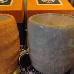 お話し中　たち吉　夫婦茶碗　未使用の画像