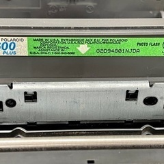 ポラロイドカメラ６３６ケース付き　取説有りの画像