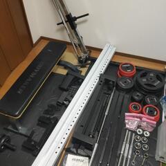 ハードパワーラック バーベル トレーニングベンチ セット BODY