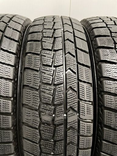 DUNLOP WINTER MAXX WM02 165/70R14 14インチ スタッドレス 4本 21年製 バリ溝 ヴィッツ マーチ