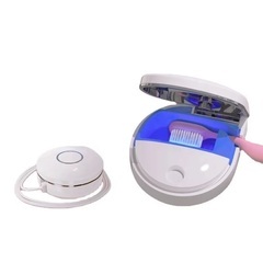 充電式歯ブラシ除菌ケース　UV-C LED搭載の歯ブラシキャップの画像