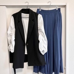 AMERICAN HOLIC プリーツスカート Nv