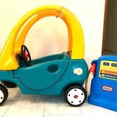 ガソリンスタンド付き！リトルタイクス little tikes 足蹴り車 キッズ