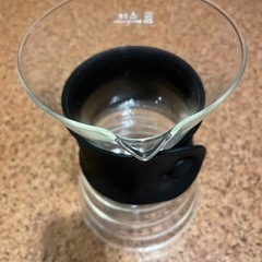 ハリオ　Ｖ60　コーヒー　ドリップデカンタ　1-4杯用  ガラス　HARIOの画像