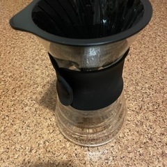 ハリオ　Ｖ60　コーヒー　ドリップデカンタ　1-4杯用  ガラス...