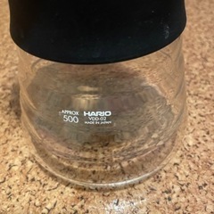ハリオ　Ｖ60　コーヒー　ドリップデカンタ　1-4杯用  ガラス　HARIOの画像