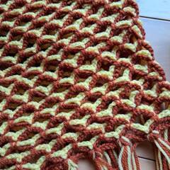 ストールとニット帽①の画像