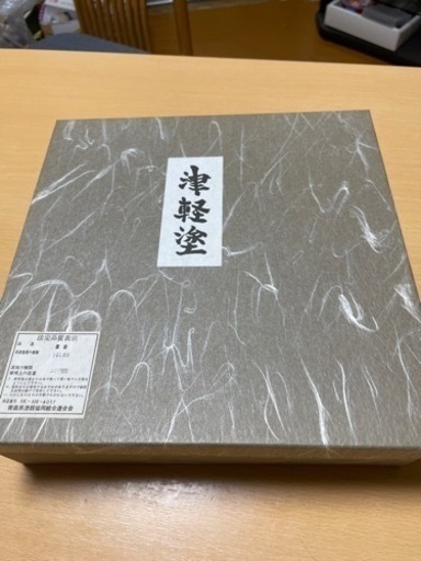 津軽塗り(茶菓子入れ)2