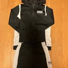 NIKEナイキジャージ上下セット150155160黒