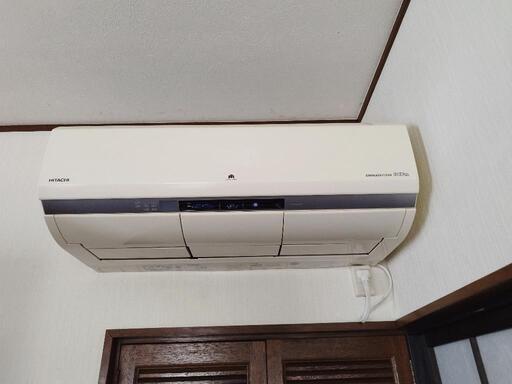 【受け渡し決定済】日立 HITACHI RAS-X56F2 W [ステンレス・クリーン お掃除エアコン（18畳・200V対応）