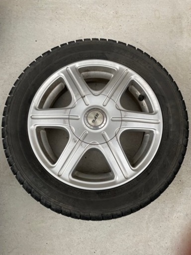 ダイハツムーブ　155/65R14スタッドレスタイヤ　ホイール付